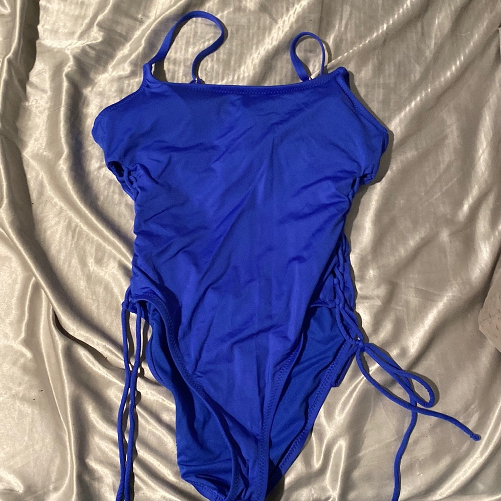 Shade & Shore blue one piece
